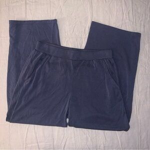 LOFT Cropped Wide Leg Yoga Pant